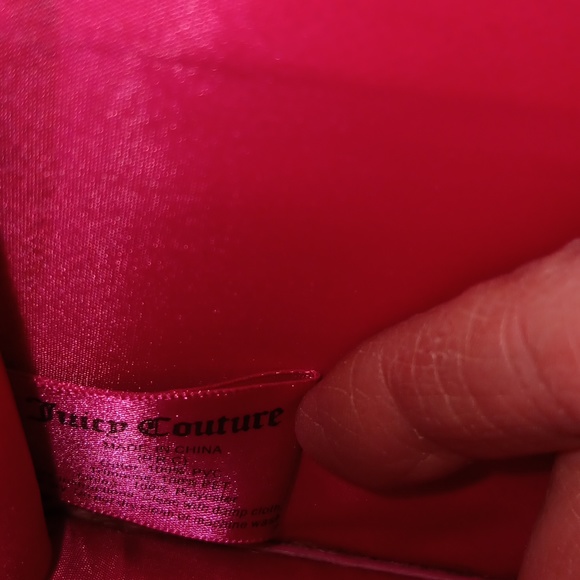 Juicy Couture black sequin and pink crossbody bag - Picture 6 of 7